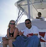 Kandie hangin' with The Boys